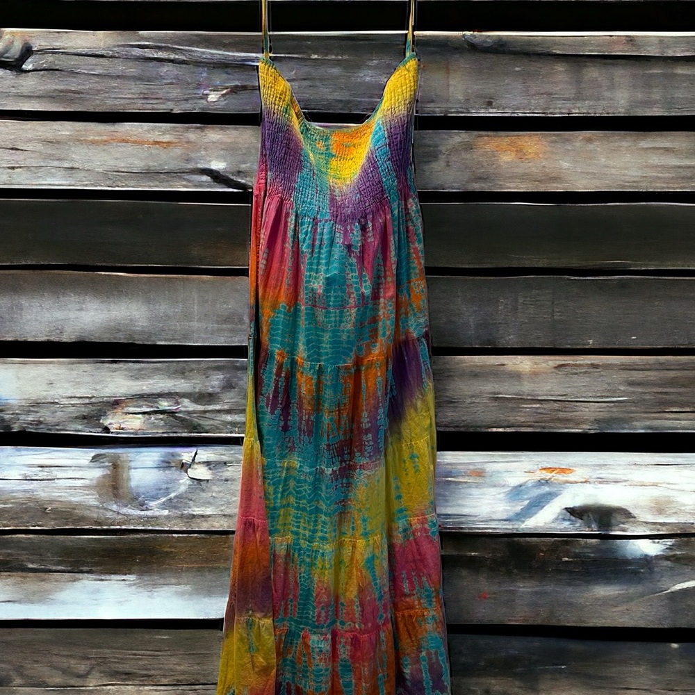 Tie Dye Dress/Cover up
